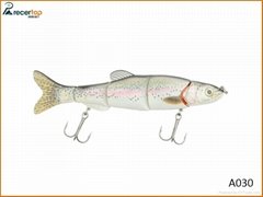 Anglers Choice 5 Section Fishing Trout Lures with Seawater Fresh Water Bait