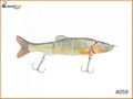 Anglers Choice 5 Section Fishing Trout Lures with Seawater Fresh Water Bait 2