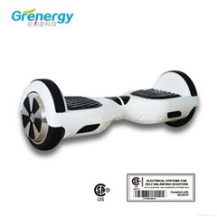 6.5inch UL2272 balance scooter electric hoverboard from china factory