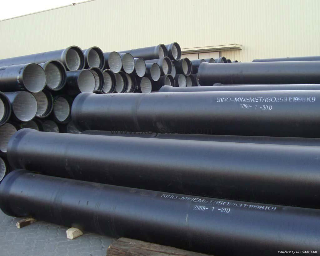 ISO 2531 K9 150mm ductile iron pipe manufacturer 3