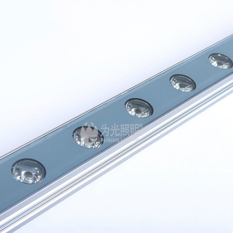 Ultra-thin line-shaped wall washer 1-meter long 24W LED wall washer 2