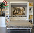 Hot Sale Space Saving Murphy Bed Hidden Wall Bed 4