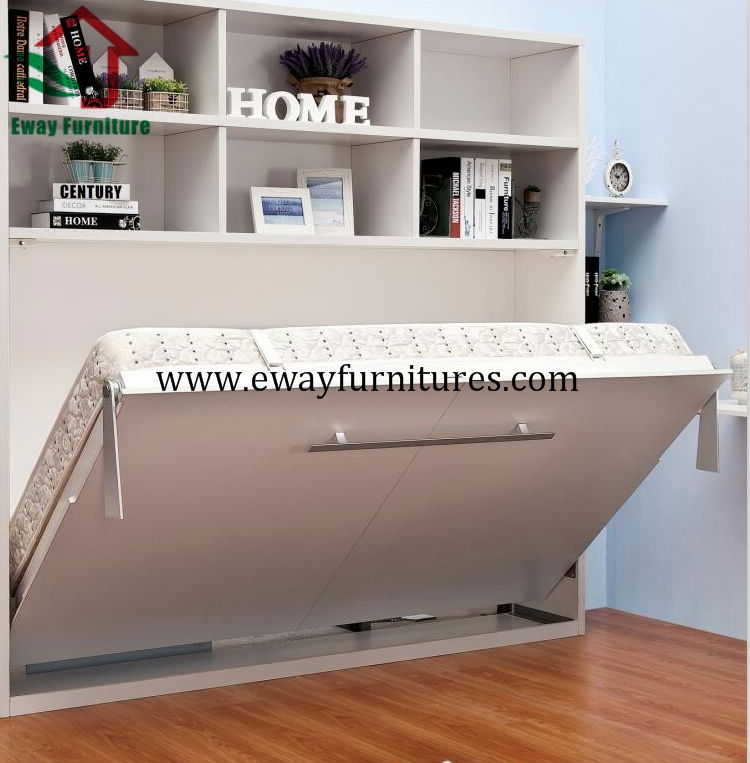 Small space solution hot sale horizontal customized murphy wall bed 2