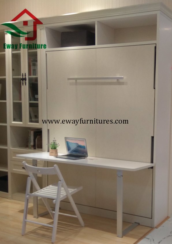 Space saving furniture bed cabinet folding bed 5
