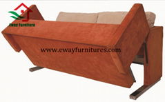 New design fashion folding wall bed murphy bed with sofa bed