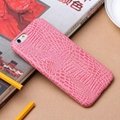 Fashion PU Material With Crocodile Grain case For Apple Samsung 4