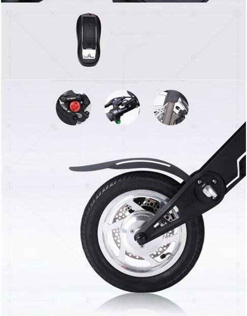 scooter electric with CE Rohs FCC DOT electric scooter 2 wheel 5