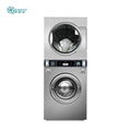 Laundromat used commercial washing machine stack washer dryer combo price