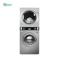 Laundromat used commercial washing machine stack washer dryer combo price