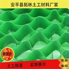 蜂巢約束系統邊坡防護綠化30-50-80廠家直銷
