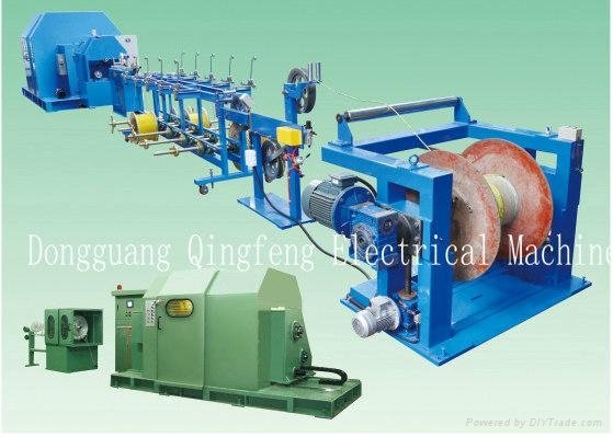 High speed cantilever single twisting machine