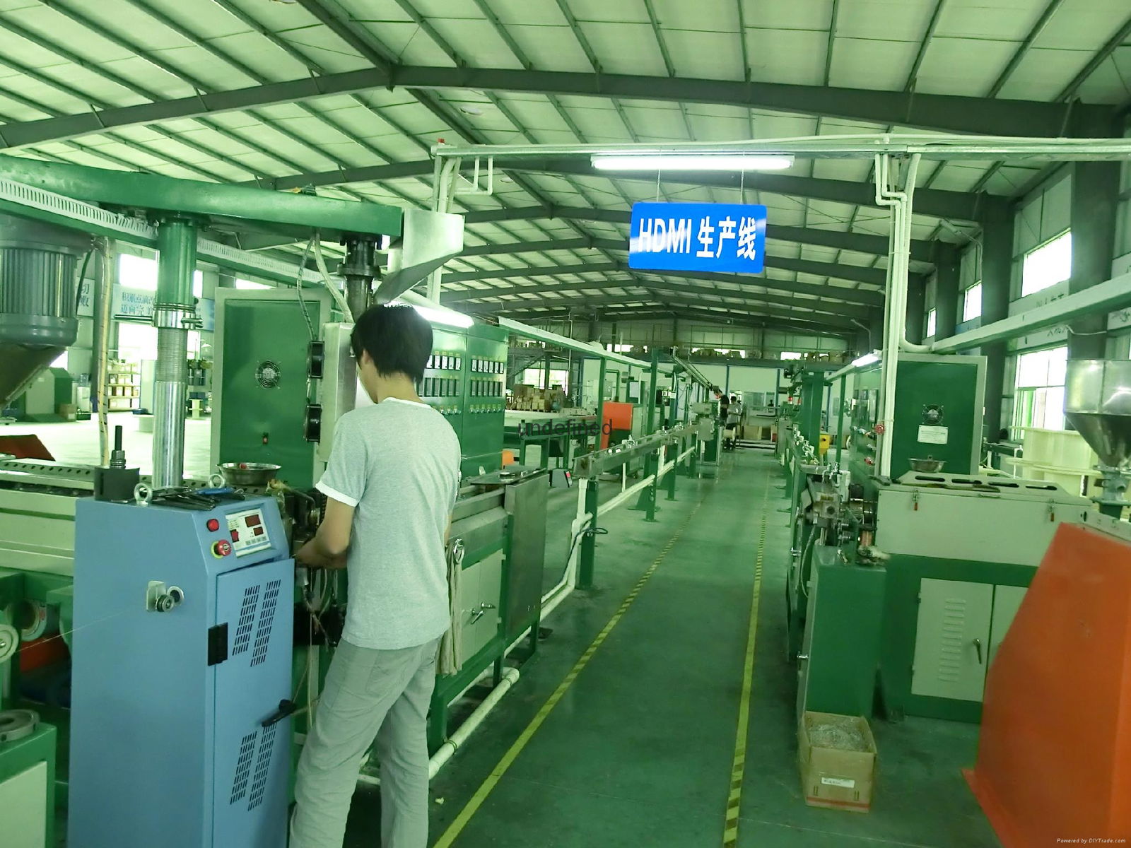 Chemical foaming extrusion line 4