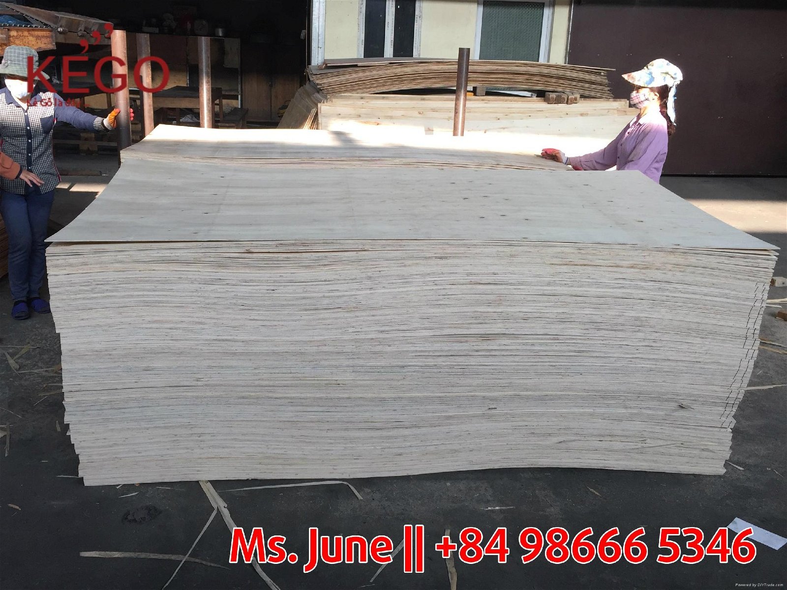 Commercial plywood - packing AB Grade from Vietnam