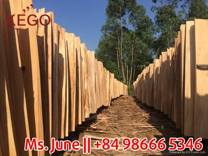 Vietnam Eucalyptus core veneer 4 inch 1270*640mm 4