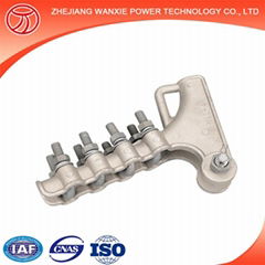 Aluminum Alloy NLL Bolt Type High Tension Cable Strain Clamps For Overhead Line