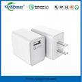Proffessional High Quality QC3.0 US Plug Travel USB Charger for mobile phone 1