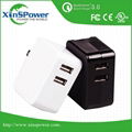 Guangdong High Technology Item 5V3.4A portable travel USB Charger for cell phone 1