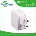 Guangdong High Technology Item 5V 3.4A EU Plug portable travel USB Charger 1