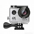  sport camera H9Pro 4K30/2.7K60/1080p120/720p200 2" Screen  action camera 1