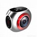 360 camera 360Pro 4K15/2.7k25/960p30 VR Recording 1.0" Screen + 360-degree Lens  2