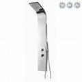 Comfortable Life Style Shower Faucet Stainless Steel Shower Panel  Certificated