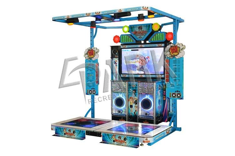 arcade amusement music game machine dancing simulator 3