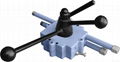 Outdoor self-lock controller of concrete mixer