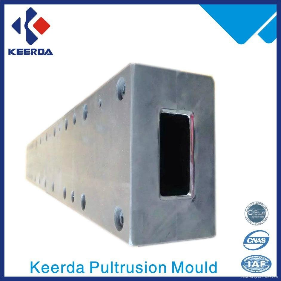 fiberglass square tube profile pultrusion mold 