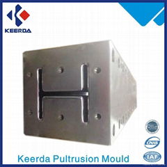 fiberglass I-beam profile pultrusion die