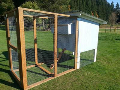 Hexagonal Wire Chicken Cage 2