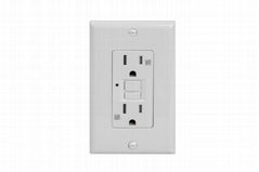 weather and tamper resistant duplex receptacle GFCI NEMA 5-15R