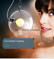 Glass Soap Bubble Pendent Lamps Brief Novelty Pendent Lightings E27 LED Bar Lamp 4