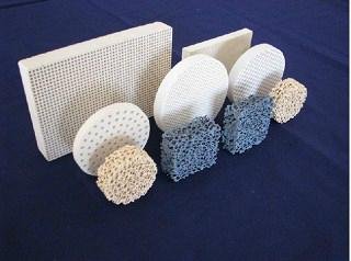 Ceramic foam filter