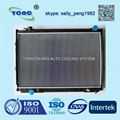 Aluminum auto radiator DPI 1512 for