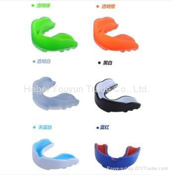 New Taekwondo Mouth Guard Single Gel Mouth Guard Wholesale