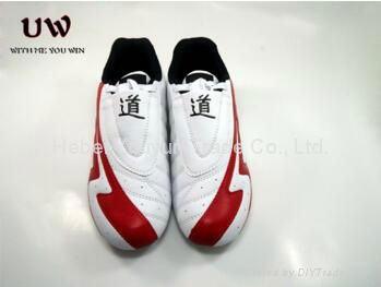 UWIN NEW Discipline Martial Arts Shoes - White and red - TKD - Tae Kwon Do 3