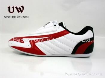 UWIN NEW Discipline Martial Arts Shoes - White and red - TKD - Tae Kwon Do 2
