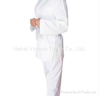 Martial arts style twill fabric karate uniforms 3