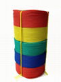 Mixed Color 4 strands Polyethylene Rope