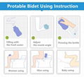 Wholesale bidet Portable bidet feminine wash bidet 5