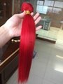 FMT hot selling 8a virgin brazilian natural color straight  wave human hair 4