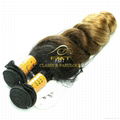   Good quality cheap price loose wave  human hair extension  4