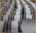 Galvanized steel messenger wire 3/16