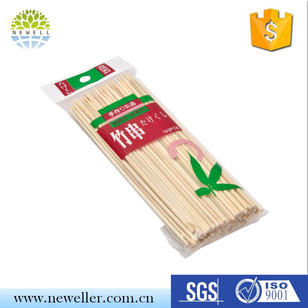 Superior quality customized size disposable bbq stick for kabab 2