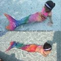 China Mermaid tail sexy girl high quality shiny swimwear sex beautiful bikini