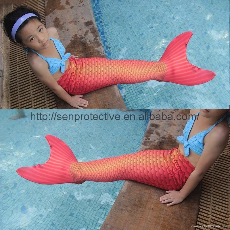 kids mermaid tail for swimming  4