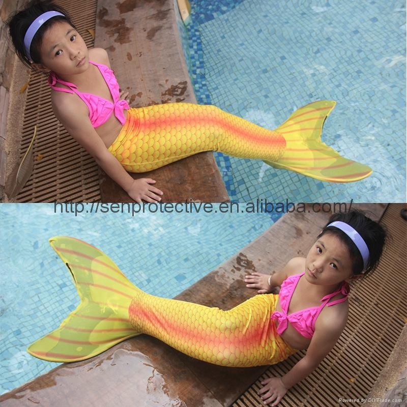 kids mermaid tail for swimming  5