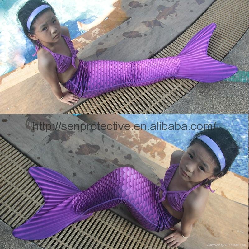 kids mermaid tail for swimming 
