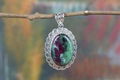 Wholesale Ruby Zoisite Gemstone 925