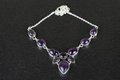 Wholesale Amethyst Necklaces Sterling Silver Gemstone 2
